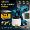 Pistol ELECTRIC de Vopsit 800ML CU 2 ACUMULATORI