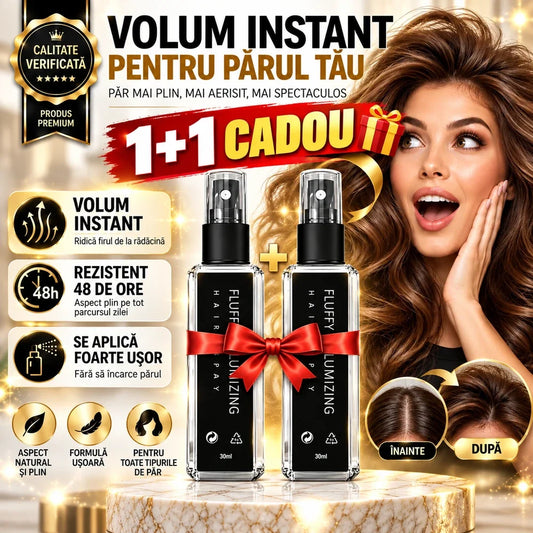 Volum instant fara distrugerea parului + 1 cadou